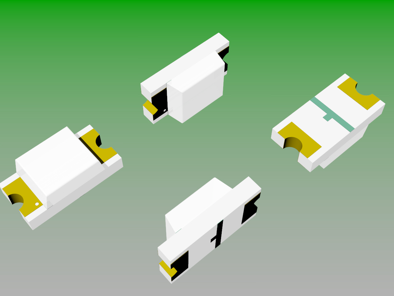 表面贴装芯片LED 3.2x1.6mm毫米